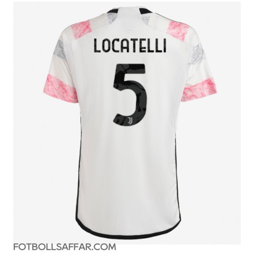 Juventus Manuel Locatelli #5 Bortatröja 2023-24 Kortärmad